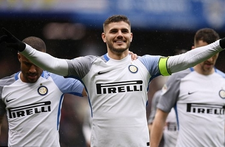 Penyerang Inter Milan, Mauro Icardi (AFP)