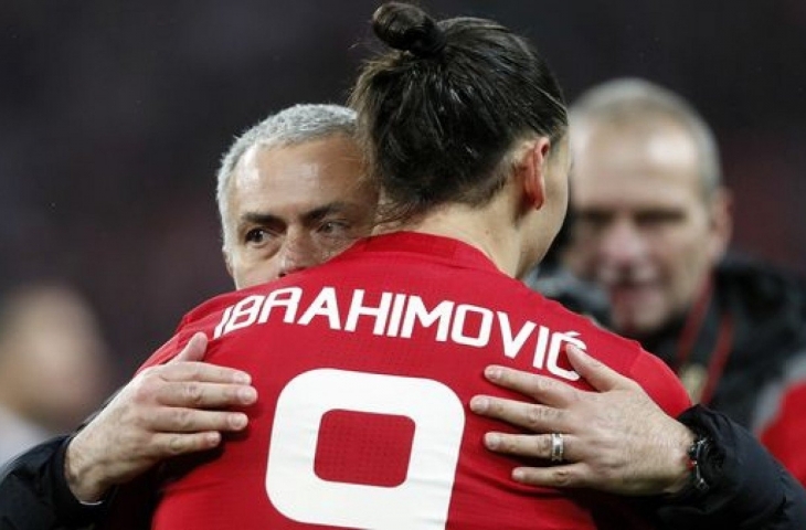 jose mourinho dan ibrahimovic/instagram