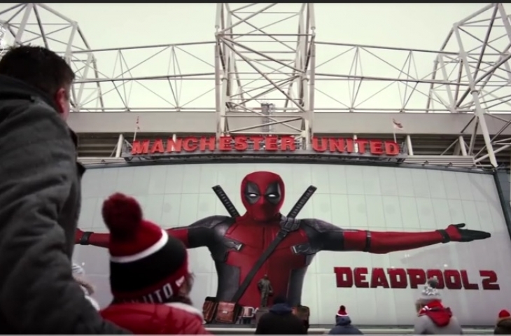 Deadpool di Manchester United/Youtube