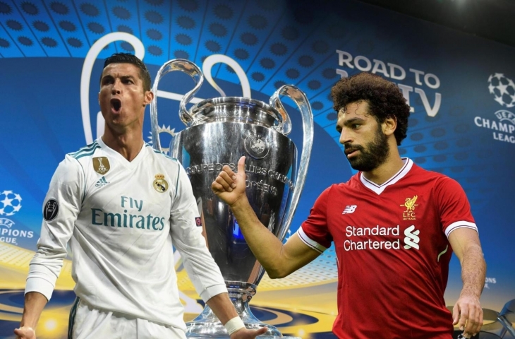 Cristiano Ronaldo dan Mohamed Salah/Twitter