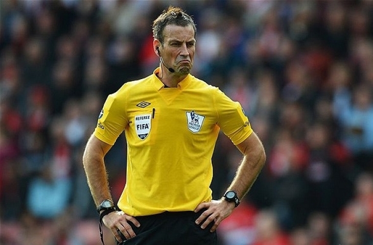 Mark Clattenburg. (Sumber: Dok. Telegraph).