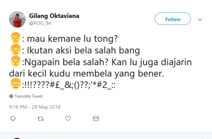 Respon Twitter Tentang Salah/Twitter