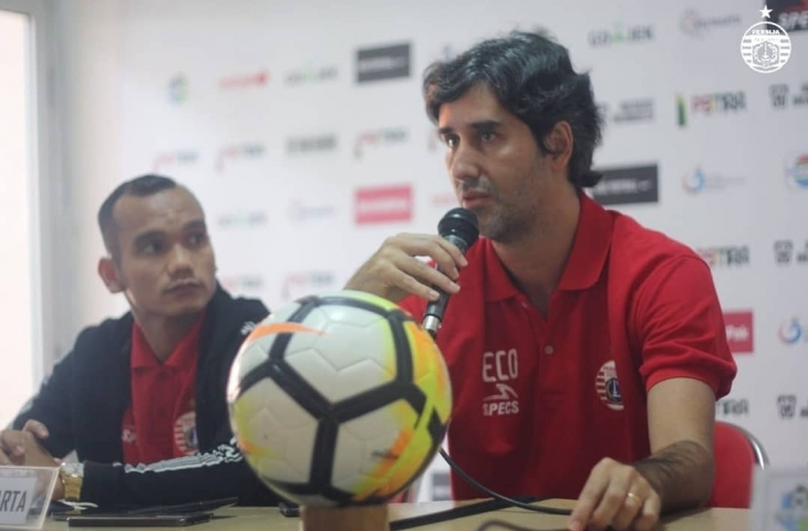 Pelatih Persija, Stefano Cugurra (Sumber: Persija)