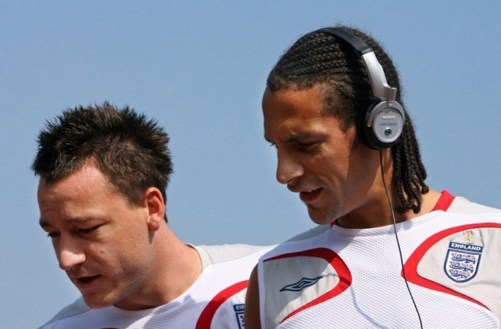 John Terry dan Rio Ferdinand/Twitter