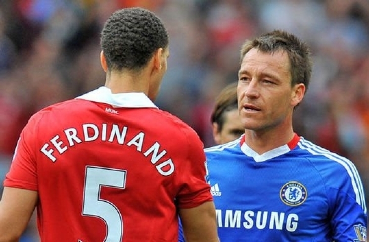 John Terry dan Rio Ferdinand/Twitter