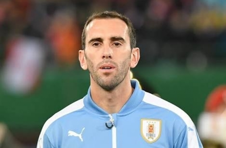 Bek Uruguay, Diego Godin. (Sumber: twitter)