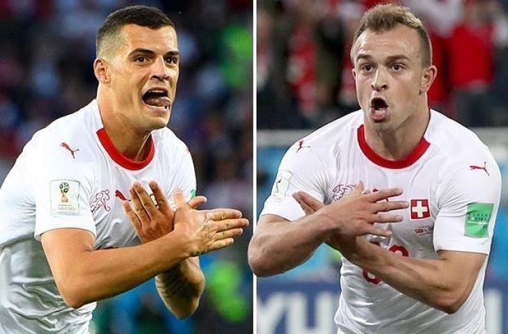 Xhaka dan Shaqiri/Instagram