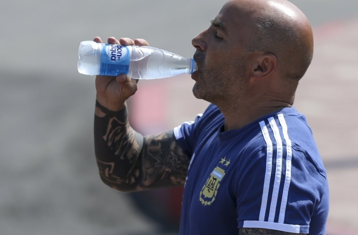 Pelatih Timnas Argentina, Jorge Sampaoli.