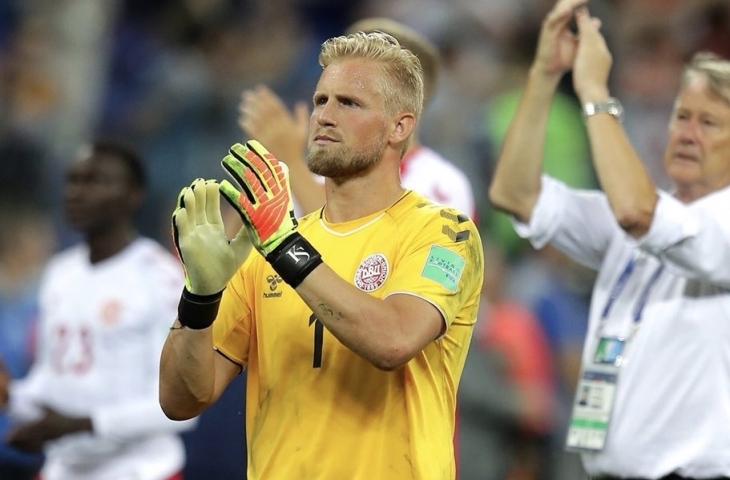 Kasper Schmeichel (Sumber: twitter)