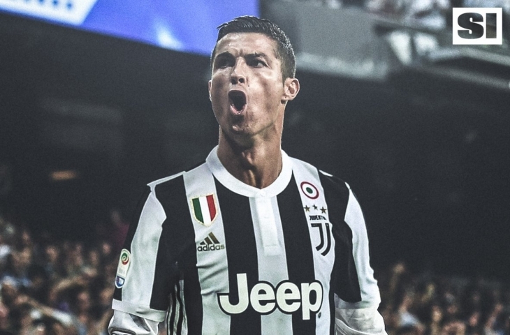 Cristiano Ronaldo berseragam Juventus (Sumber: Twitter)