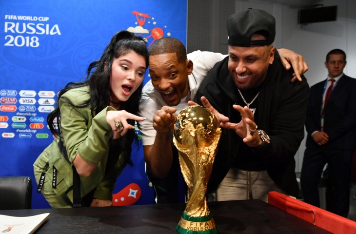 Will Smith, Nicky Jam dan Era Istrefi siap memeriahkan penutupan Piala Dunia 2018 (@FIFAWorldCup/Twitter)
