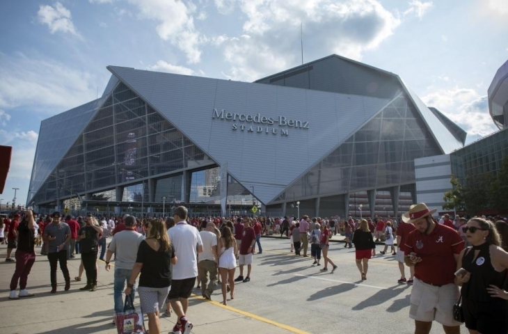 Mercedez-Benz Stadium The Sun/Galih