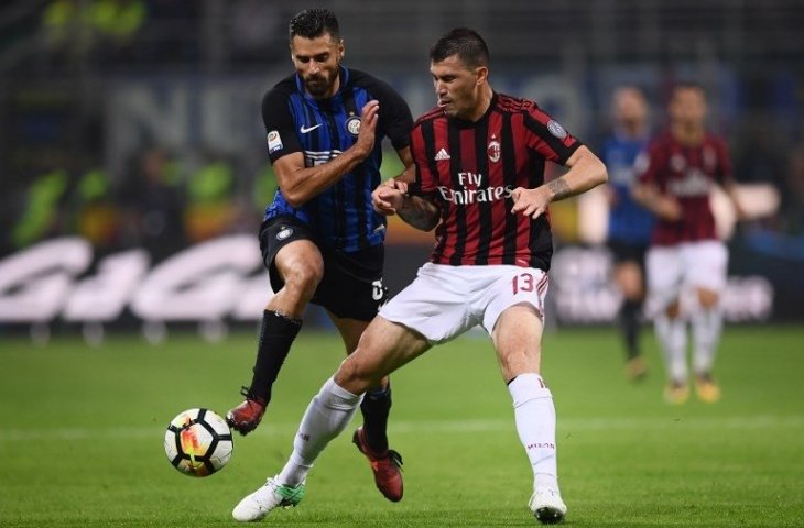 Alessio Romagnoli. (AFP).