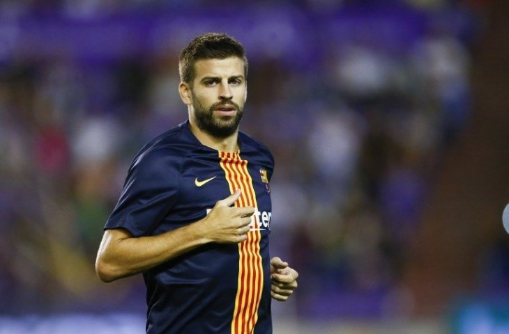 Bek Barcelona, Gerard Pique (Benjamin Cremel/AFP)