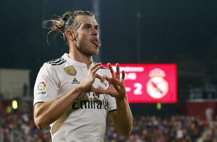 Penyerang Real Madrid, Gareth Bale (Pau Barrena Capilla/AFP)