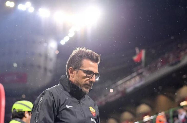 Pelatih AS Roma, Eusebio Di Francesco. (asroma.com).