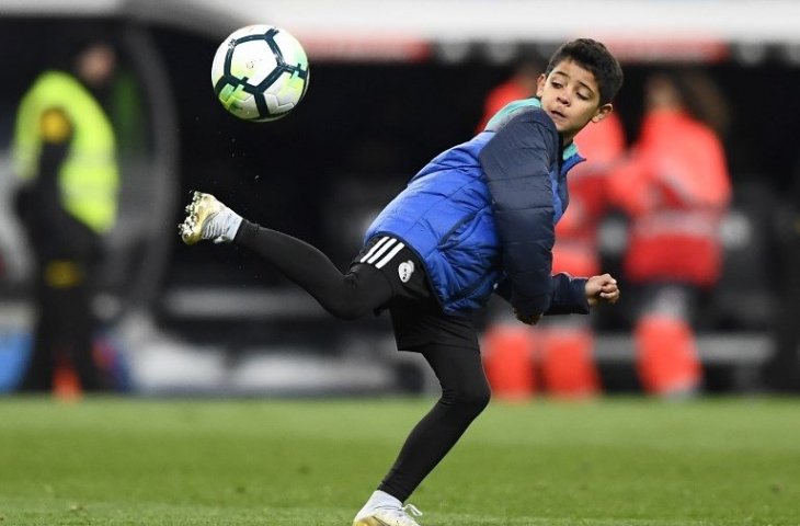 Anak Cristiano Ronaldo, Cristiano Ronaldo Junior (Gabriel Bouys/AFP)