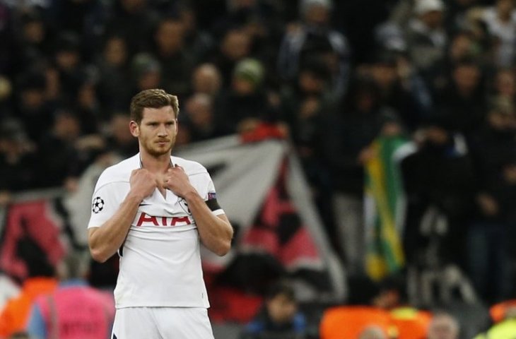  Bek Tottenham Hotspur, Jan Vertonghen (Ian Kington/AFP)