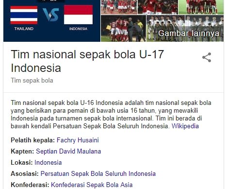 Wikipedia sebut Septian David Maulana kapten Timnas Indonesia U-16