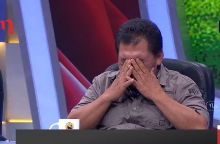 Siloam, ayah dari Haringga Sirla. (Mata Najwa/Trans7).