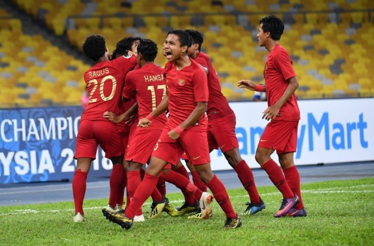 Pemain Timnas Indonesia U-16 vs Vietnam U-16 di Piala Asia U-16 (PSSI)