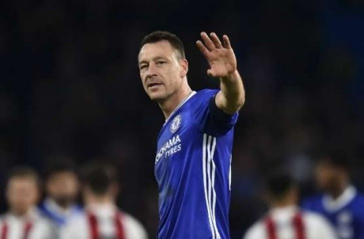 John Terry ketika berseragam Chelsea. (Glyn Kirk/AFP).