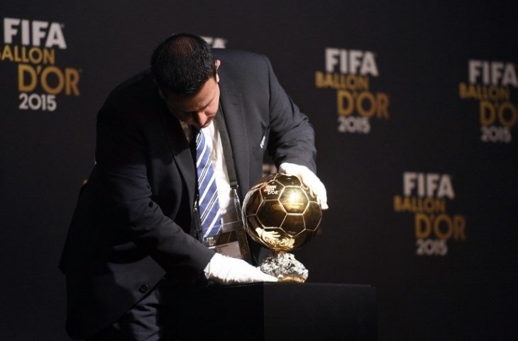 Ilustrasi Ballon d'Or (Olivier Morin/AFP)