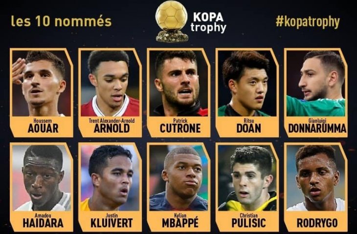 10 nominasi kopa trophy 2018 (france football)