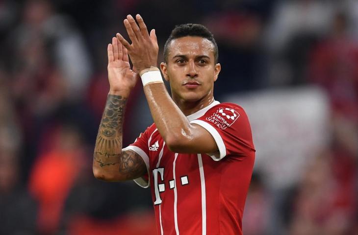 Pemain Bayern Munchen, Thiago Alcantara (AFP)