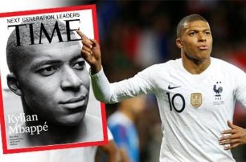 Kylian Mbappe Jadi Sampul Majalah Time, Ronaldo Kalah