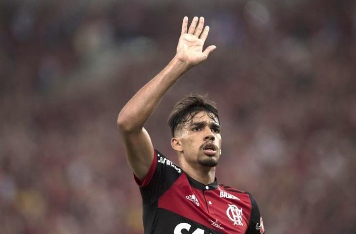 Pemain Flamengo, Lucas Paqueta (Mauro Pimentel/AFP)