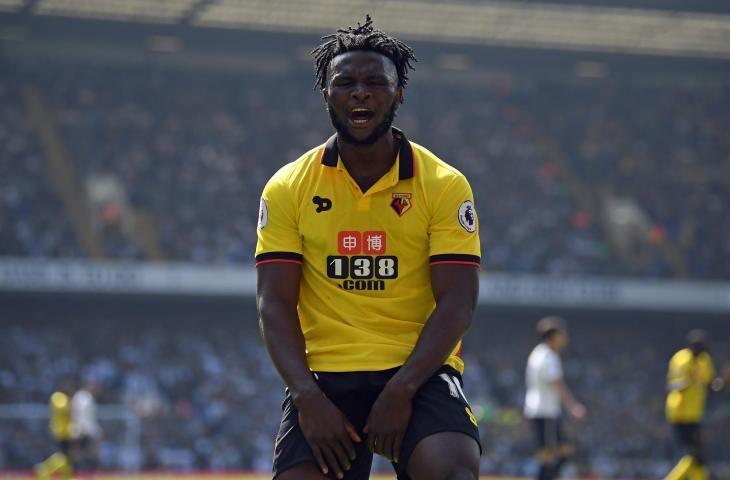 Pemain Watford, Isaac Success (AFP)