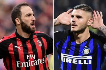 Icardi vs Higuain, Duel Argentina di Derby Della Madonnina