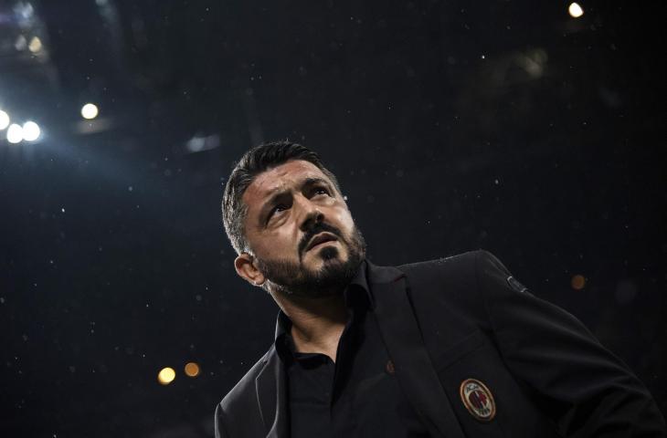 Pelatih AC Milan, Gennaro Gattuso (AFP)