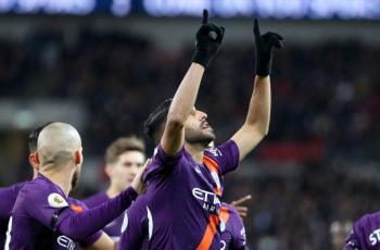 Riyad Mahrez Persembahkan Gol untuk Mendiang Bos Leicester City