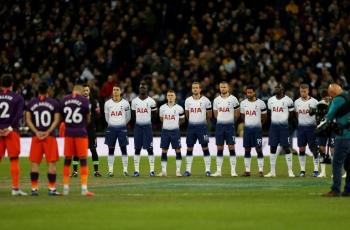 Doa untuk Korban Gempa Palu di Laga Tottenham vs Man City