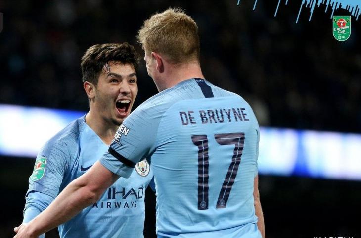 Pemain muda Manchester City, Brahim Diaz. (Twitter/@ManCity).