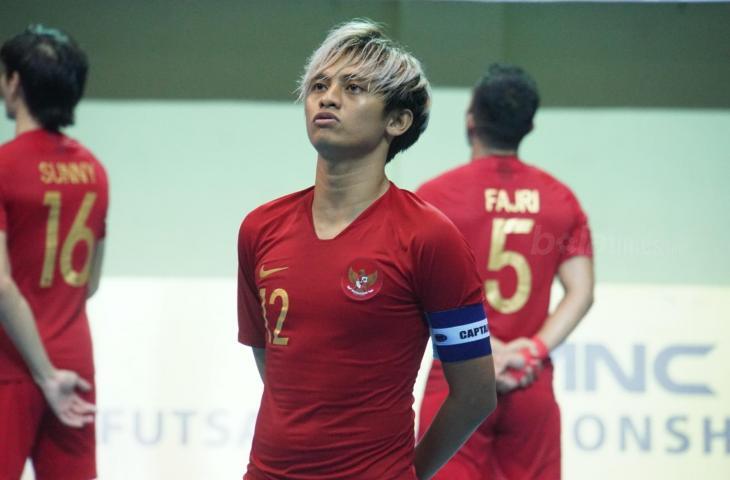 Pemain Timnas Futsal Indonesia, Bambang Bayu Saptaji (Stephanus Aranditio/www.mxkc.sbs)