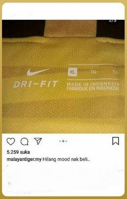 Unggahan foto salah satu suporter Malaysia (Sumber: foxsportsasia.com)