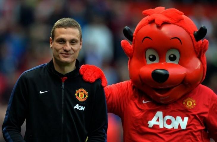 Mantan bek Manchester United, Nemanja Vidic. (Paul Ellis/AFP).