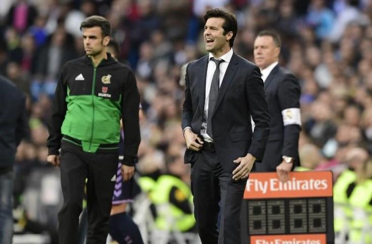 Pelatih Real Madrid, Santiago Solari (Javier Soriano/AFP)