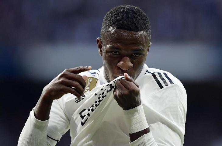 Pemain Real Madrid, Vinicius Junior (AFP)