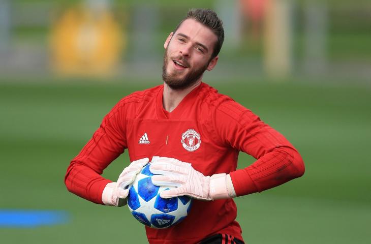 Kiper Manchester United David De Gea (AFP)