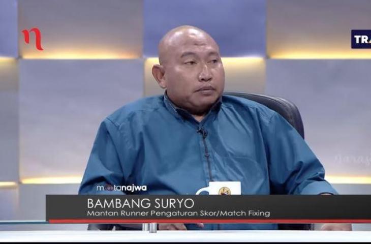 Bambang Suryo saat menghadiri acara Mata Najwa (Sumber: Youtube/Najwa Shihab)