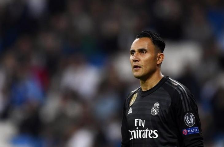 Kiper Real Madrid, Keylor Navas. (Gabriel Bouys/AFP)