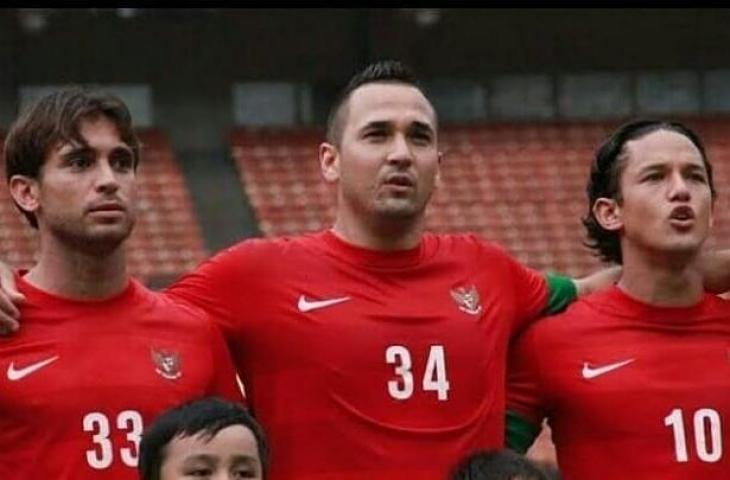 Mantan striker Timnas Indonesia, Jhonny van Beukering. (Instagram/@Jhonnyvanbeukering).