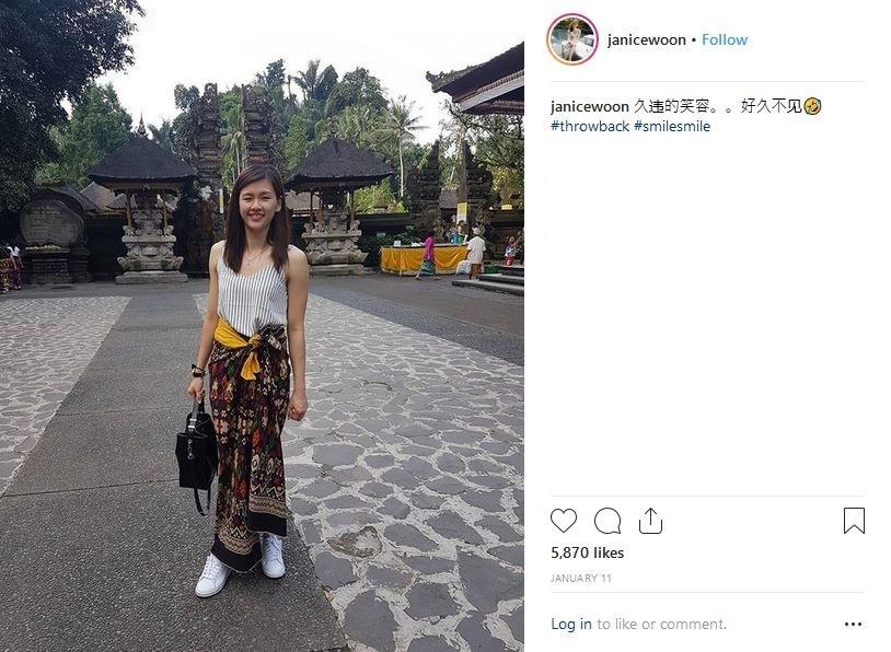 Pebulu tangkis Malaysia, Woon Khe Wei yang memilih pensiun karena cedera (@janicewoon/Instagram)