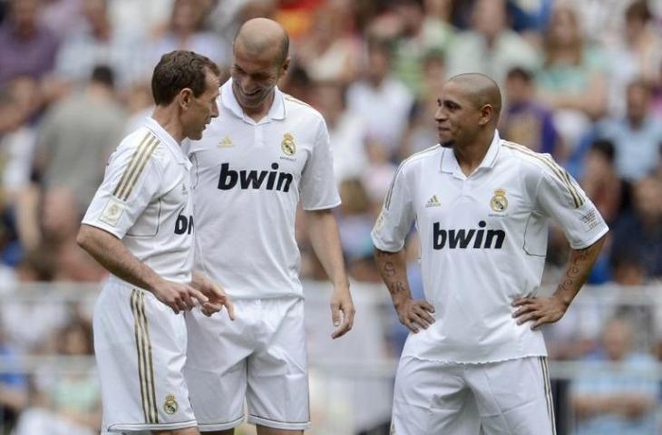 Legenda Real Madrid, Roberto Carlos. (Dani Pozo/AFP).