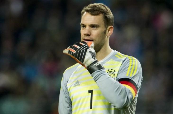 Kiper Bayern Munchen, Manuel Neuer (Odd Andersen/AFP)