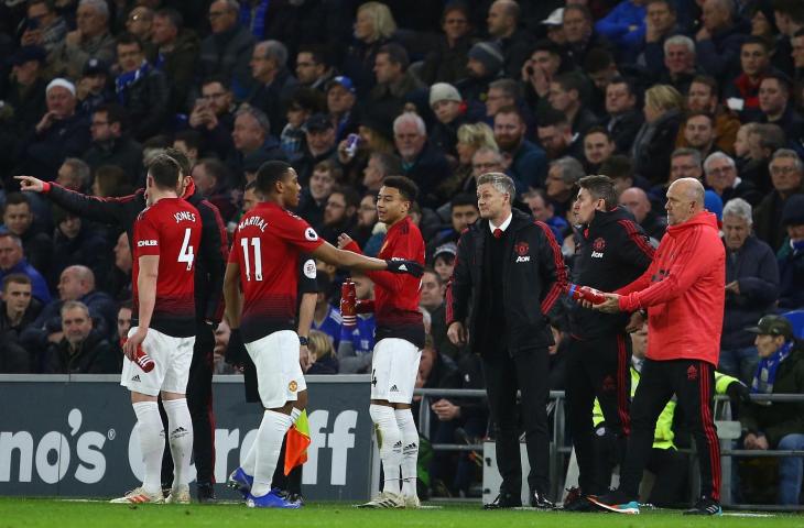 Pelatih Manchester United, Ole Gunnar Solskjaer (AFP)